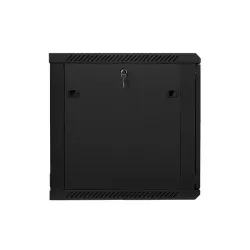Szafa instalacyjna Rack wisząca 19" 12U 600x600 czarna Lanberg (flat pack)
