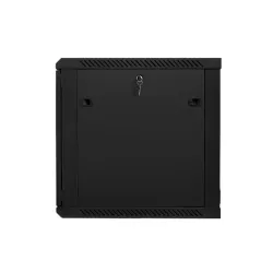 Szafa instalacyjna Rack wisząca 19" 12U 600x600 czarna Lanberg (flat pack)
