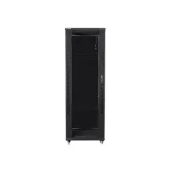 Szafa instalacyjna Rack stojąca 19" 37U 600x800 czarna Lanberg (flat pack)