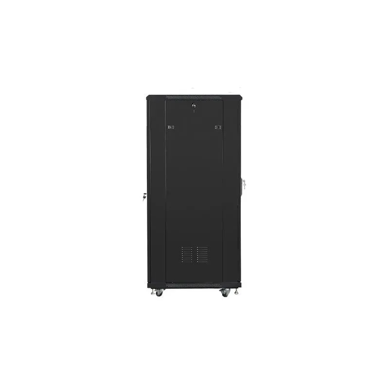 Szafa instalacyjna Rack stojąca 19" 32U 600x800 czarna Lanberg (flat pack)