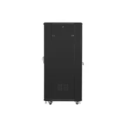 Szafa instalacyjna Rack stojąca 19" 32U 600x800 czarna Lanberg (flat pack)