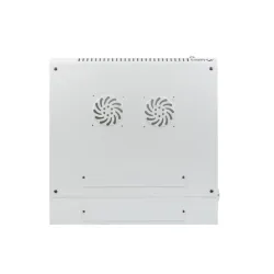 Szafa instalacyjna Rack dwusekcyjna wisząca 19" 6U 600x600 szara Lanberg