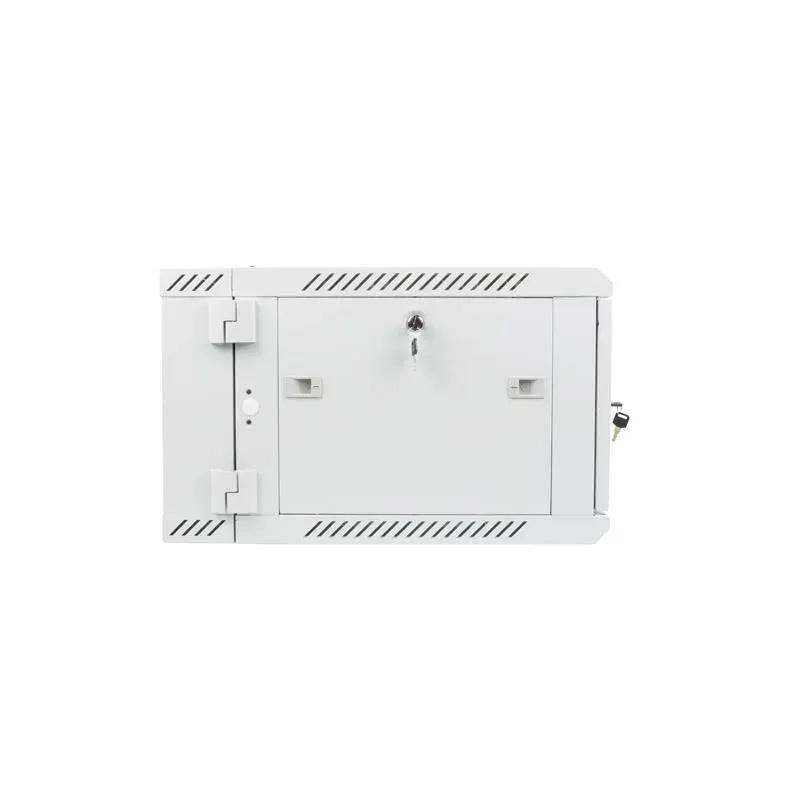 Szafa instalacyjna Rack dwusekcyjna wisząca 19" 6U 600x600 szara Lanberg