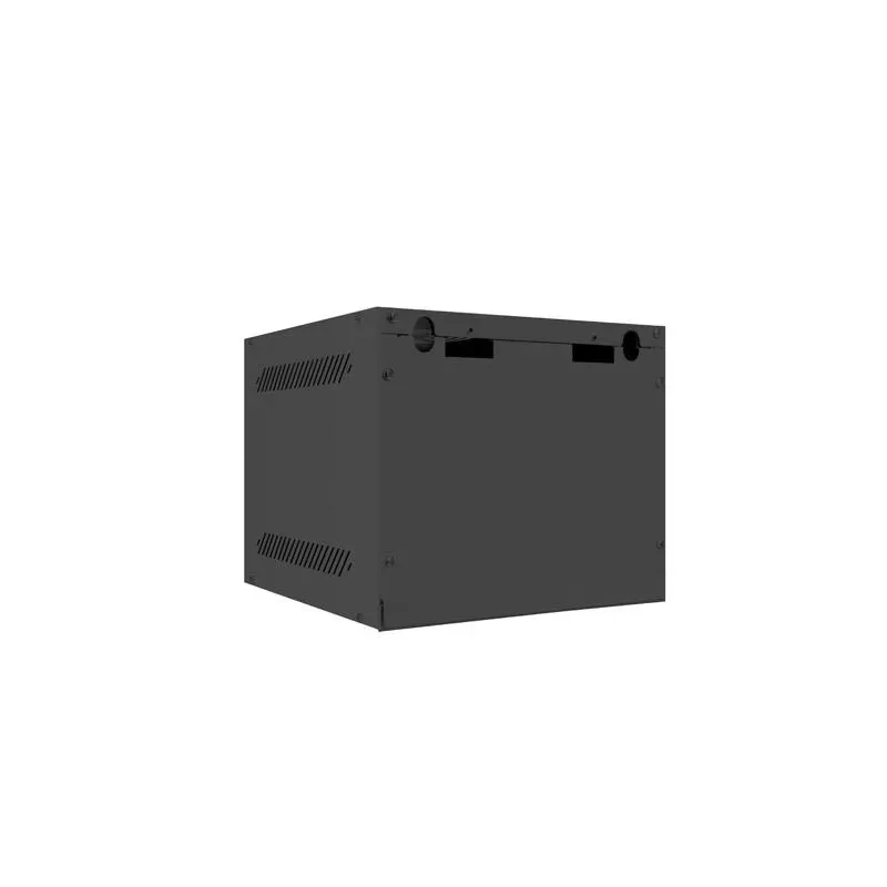 Szafa instalacyjna Rack wisząca 10" 4U 280x310mm czarna Lanberg (flat pack)