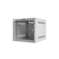 Szafa instalacyjna Rack wisząca 10" 4U 280x310mm szara Lanberg (flat pack)