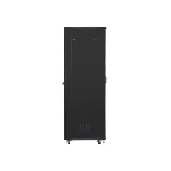 Szafa instalacyjna Rack stojąca 19" 37U 800x800 Drzwi Szklane czarna