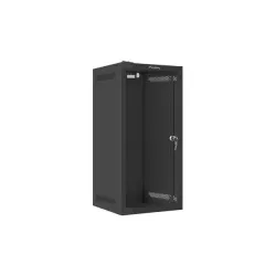 Szafa instalacyjna Rack wisząca 10" 12U 280x310mm czarna Lanberg (flat