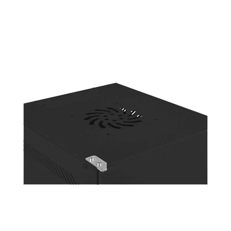 Szafa instalacyjna Rack wisząca 10" 4U 280x310mm czarna Lanberg (flat pack)