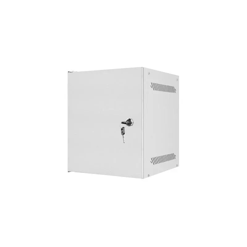 Szafa instalacyjna Rack wisząca 10" 6U 280x310mm szara Lanberg (flat pack)