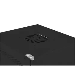 Szafa instalacyjna Rack wisząca 10" 9U 280x310mm czarna Lanberg (flat pack)