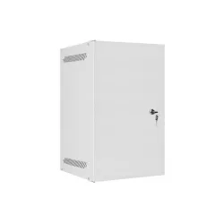 Szafa instalacyjna Rack wisząca 10" 9U 280x310mm szara Lanberg (flat pack)