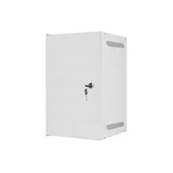 Szafa instalacyjna Rack wisząca 10" 9U 280x310mm szara Lanberg (flat pack)