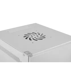 Szafa instalacyjna Rack wisząca 10" 9U 280x310mm szara Lanberg (flat pack)