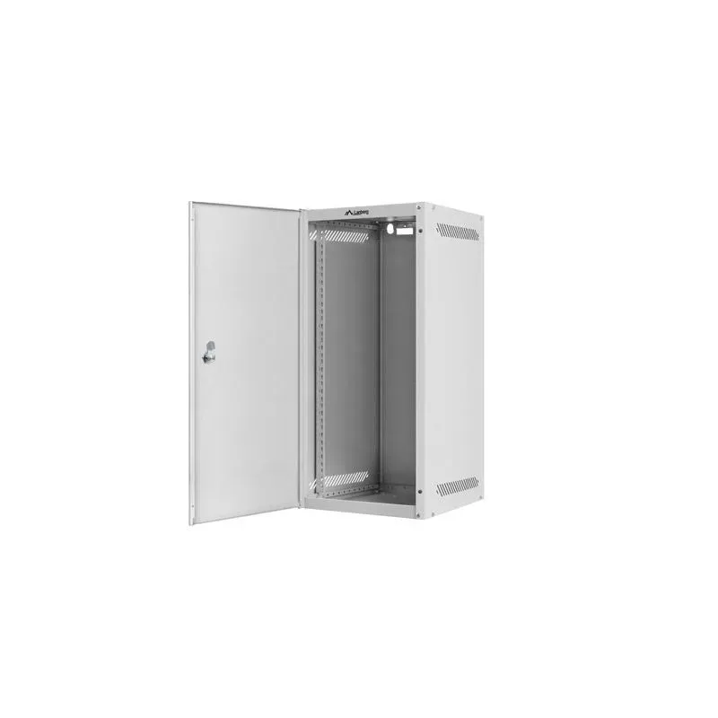 Szafa instalacyjna Rack wisząca 10" 12U 280x310mm szara Lanberg (flat pack)