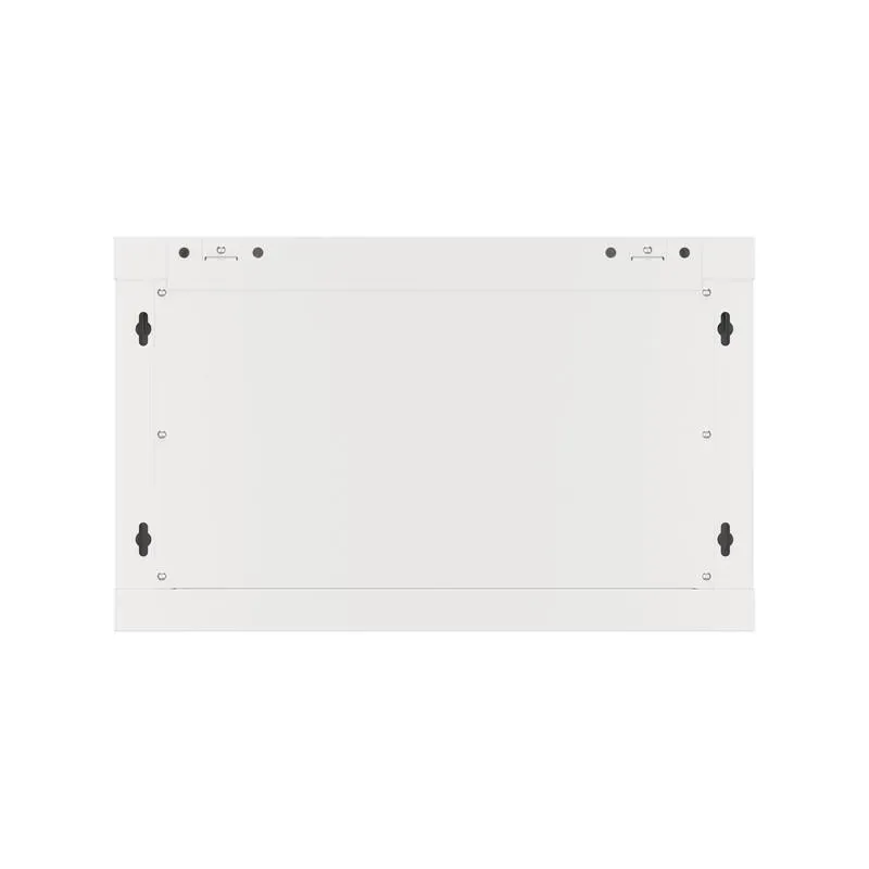 Szafa instalacyjna Rack wisząca 19" 6U 600x450 szara drzwi metalowe Lanberg