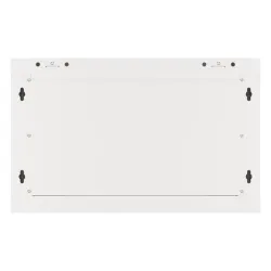 Szafa instalacyjna Rack wisząca 19" 6U 600x600 szara drzwi metalowe Lanberg