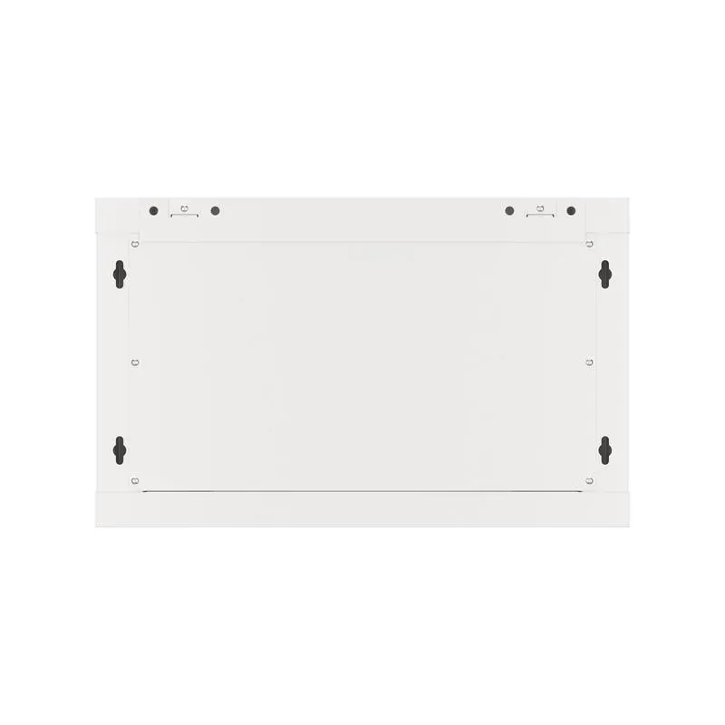 Szafa instalacyjna Rack wisząca 19" 6U 600x600 szara drzwi metalowe Lanberg