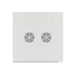 Szafa instalacyjna Rack wisząca 19" 6U 600x600 szara drzwi metalowe Lanberg