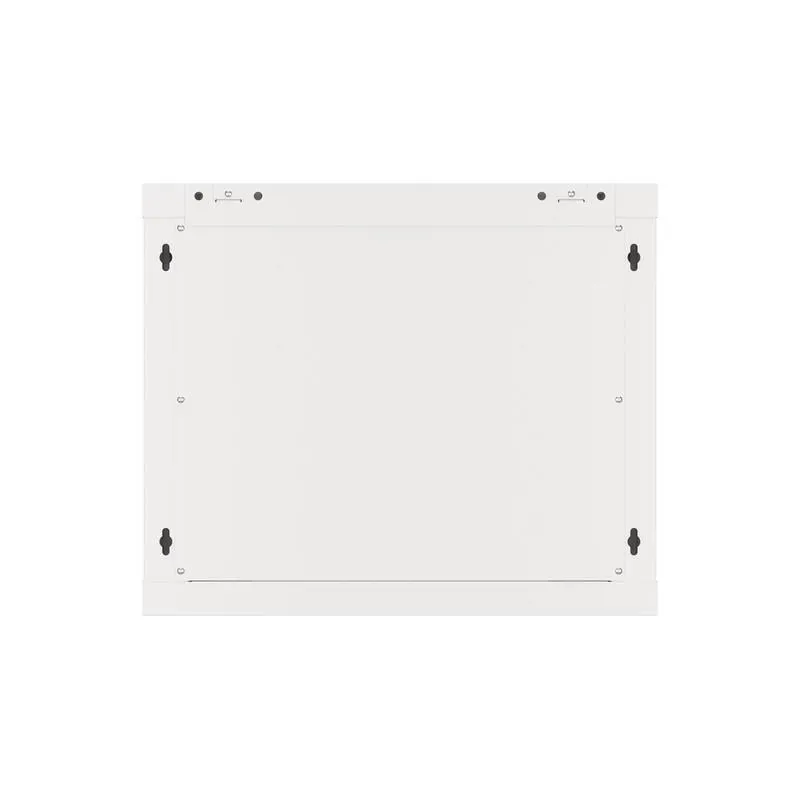 Szafa instalacyjna Rack wisząca 19" 9U 600x600 szara drzwi metalowe Lanberg