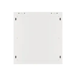 Szafa instalacyjna Rack wisząca 19" 12U 600x450 szara drzwi metalowe