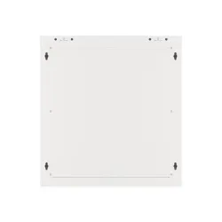 Szafa instalacyjna Rack wisząca 19" 12U 600x600 szara drzwi metalowe