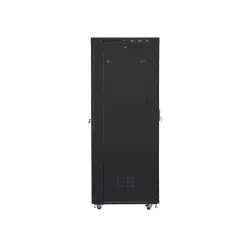 Szafa instalacyjna Rack stojąca 19" 27U 800x1000 Drzwi Perforowane czarna