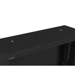 Szafa instalacyjna Lanberg rack wisząca 19" 4U+3U 540x200 niskoprofilowa