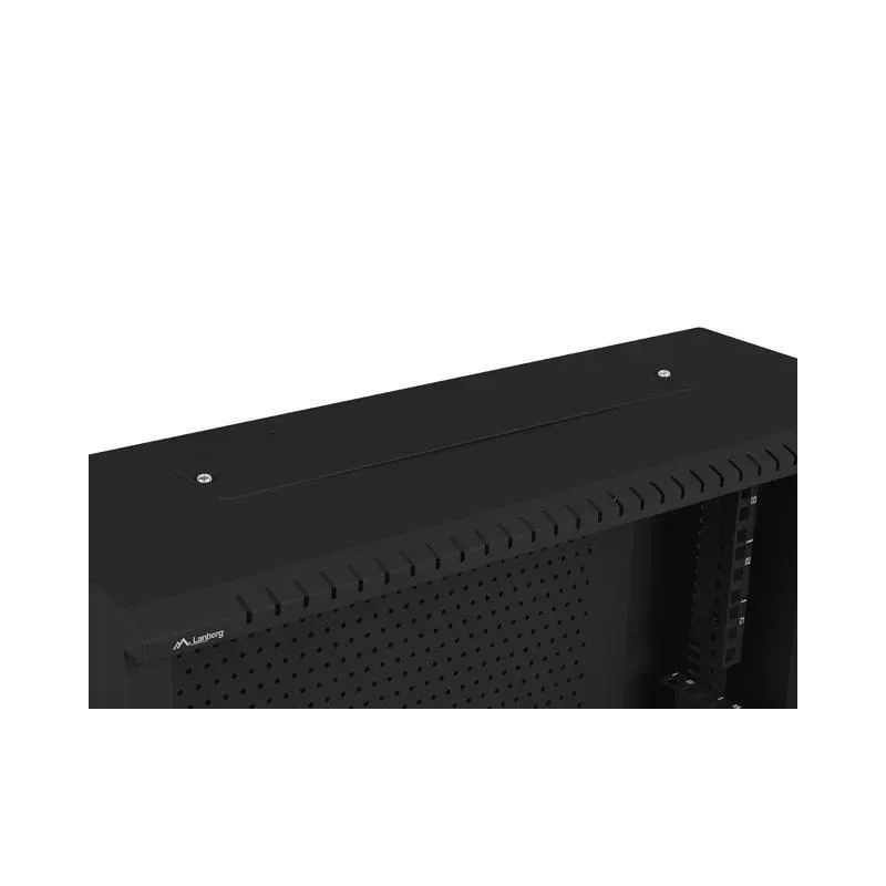 Szafa instalacyjna Lanberg rack wisząca 19" 4U+3U 540x200 niskoprofilowa