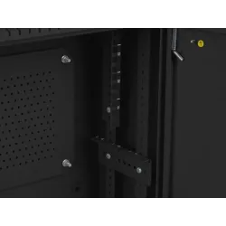 Szafa instalacyjna Lanberg rack wisząca 19" 4U+3U 540x200 niskoprofilowa