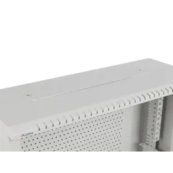 Szafa instalacyjna Lanberg rack wisząca 19" 4U+3U 540x200 niskoprofilowa