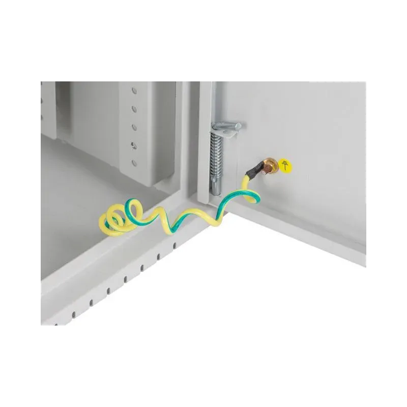 Szafa instalacyjna Lanberg rack wisząca 19" 4U+3U 540x200 niskoprofilowa