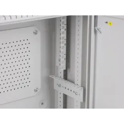 Szafa instalacyjna Lanberg rack wisząca 19" 4U+3U 540x200 niskoprofilowa