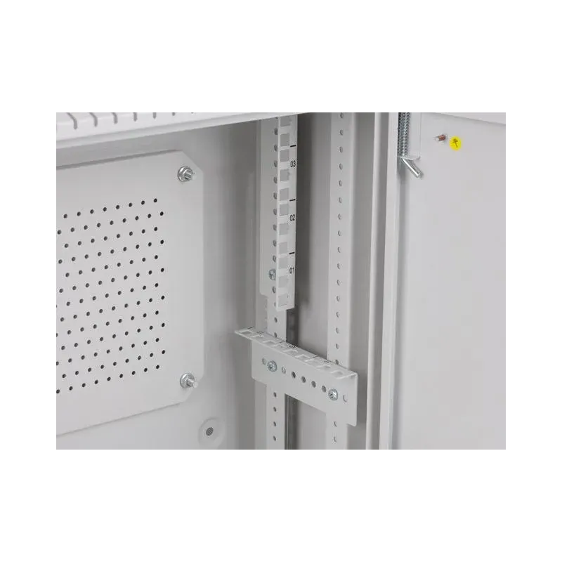 Szafa instalacyjna Lanberg rack wisząca 19" 4U+3U 540x200 niskoprofilowa