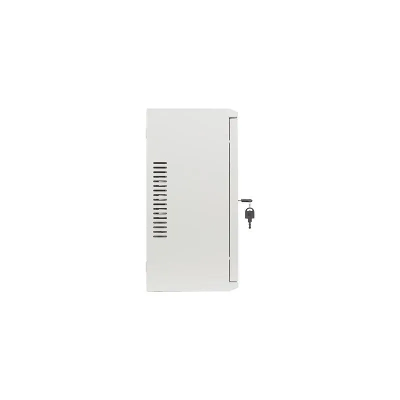 Szafa instalacyjna Lanberg rack wisząca 19" 4U+3U 540x200 niskoprofilowa