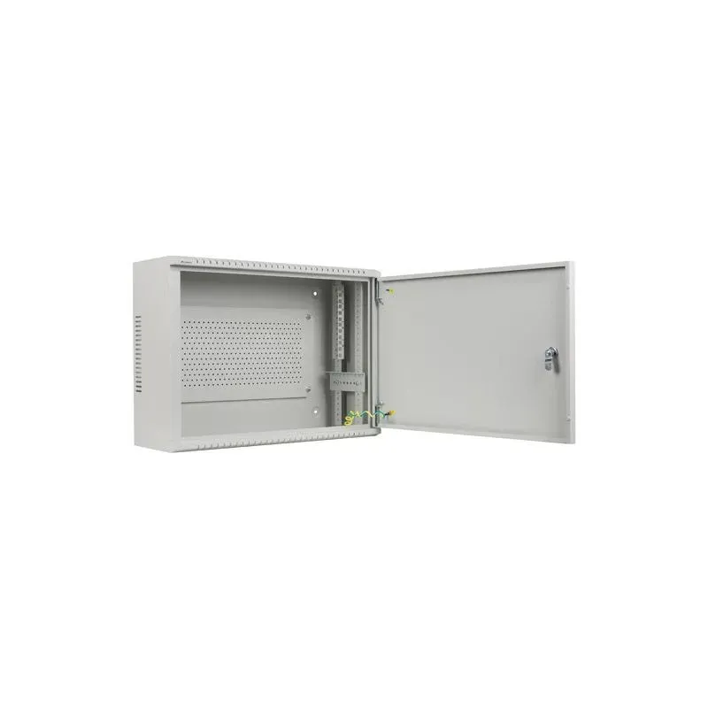 Szafa instalacyjna Lanberg rack wisząca 19" 4U+3U 540x200 niskoprofilowa