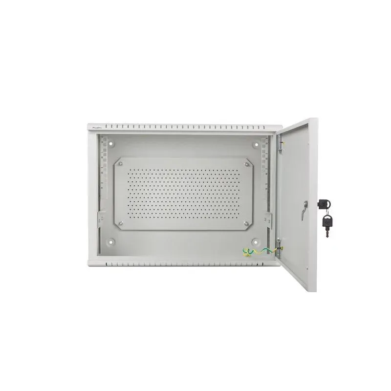 Szafa instalacyjna Lanberg rack wisząca 19" 4U+3U 540x200 niskoprofilowa