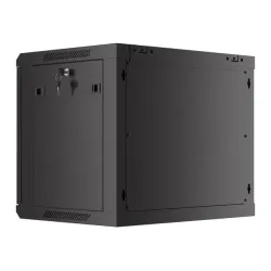 Szafa instalacyjna Lanberg rack wisząca 19" 9U 600x450 drzwi perforowane