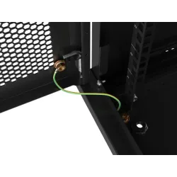 Szafa instalacyjna Lanberg rack wisząca 19" 9U 600x450 drzwi perforowane