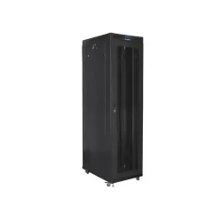 Szafa instalacyjna Rack stojąca 19" 47U 800x1000 Drzwi Perforowane czarna