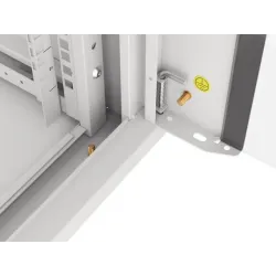 Szafa instalacyjna Lanberg rack wisząca 19" 4U 600 drzwi szklane szara