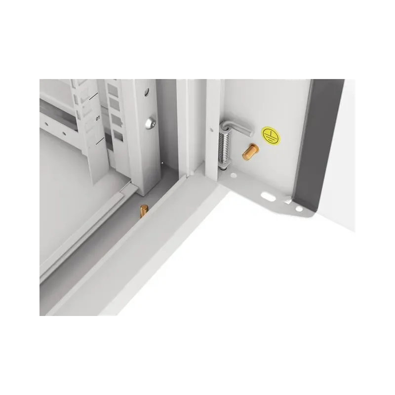 Szafa instalacyjna Lanberg rack wisząca 19" 4U 600 drzwi szklane szara