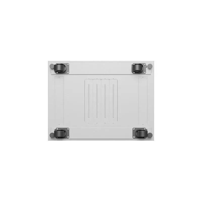 Szafa instalacyjna Rack stojąca 19" 22U 600x800 szara drzwi szklane Lanberg