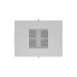 Szafa instalacyjna Rack stojąca 19" 22U 600x800 szara drzwi szklane Lanberg