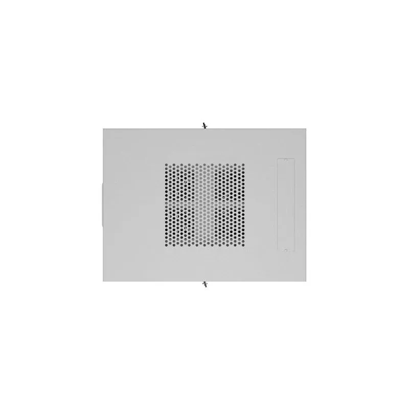 Szafa instalacyjna Rack stojąca 19" 22U 600x800 szara drzwi szklane Lanberg