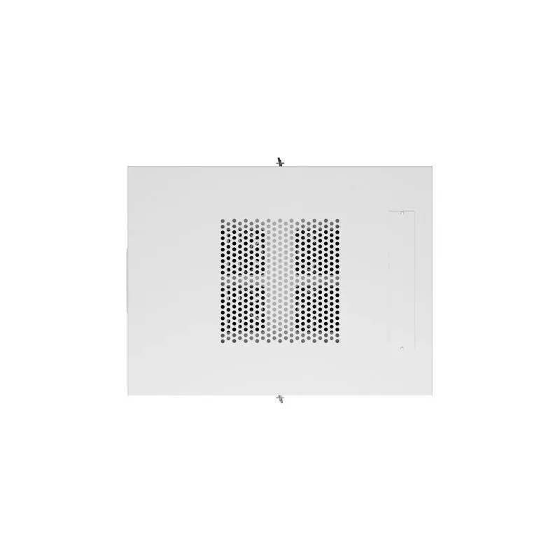 Szafa instalacyjna Rack stojąca 19" 15U 600x800 szara drzwi szklane LCD