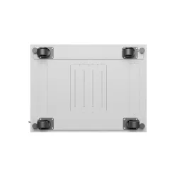 Szafa instalacyjna Rack stojąca 19" 15U 600x800 szara drzwi szklane LCD