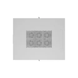 Szafa instalacyjna Rack stojąca 19" 42U 800x1000 szara drzwi szklane LCD