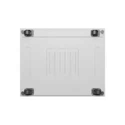 Szafa instalacyjna Rack stojąca 19" 42U 800x1000 szara drzwi szklane LCD