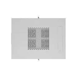 Szafa instalacyjna Rack stojąca 19" 42U 600x800 szara drzwi szklane LCD