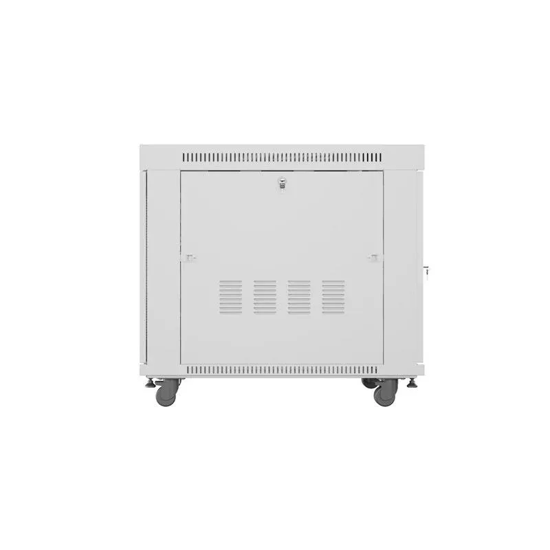 Szafa instalacyjna Rack stojąca 19" 15U 800x1000 Drzwi Perforowane szara